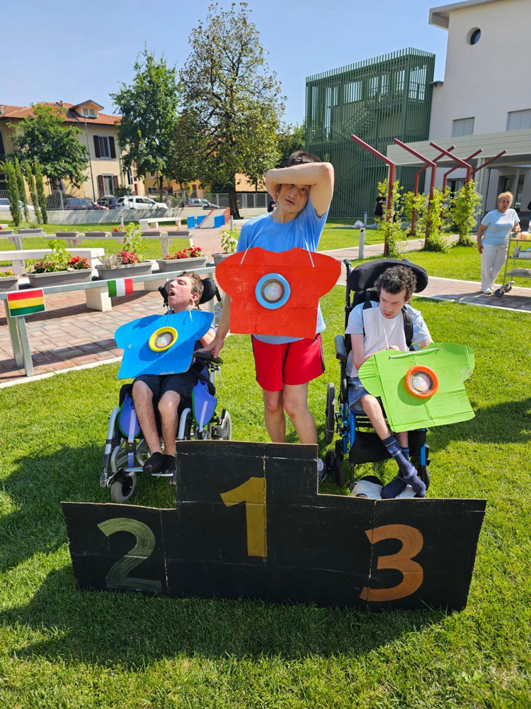 Le Olimpiadi a Fondazione Angelo Custode: una giornata di sport, inclusione e condivisione